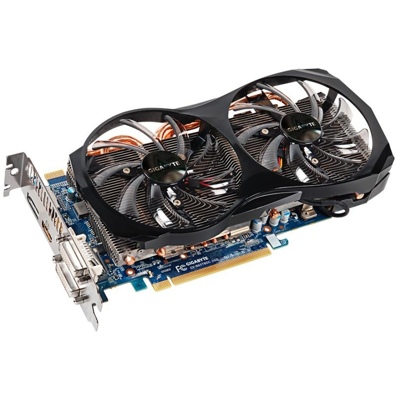 Відеокарта Gigabyte GeForce GTX 650 Ti Boost, GDDR3, 128-bit, VGA/DVI/HDMI (GV-N65TBOC-2GD)
