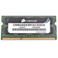 БУ Оперативна пам`ять Corsair (SO-DIMM, DDR3, 4Gb, 1333MHz, CMSO4GX3M1A1333C9)