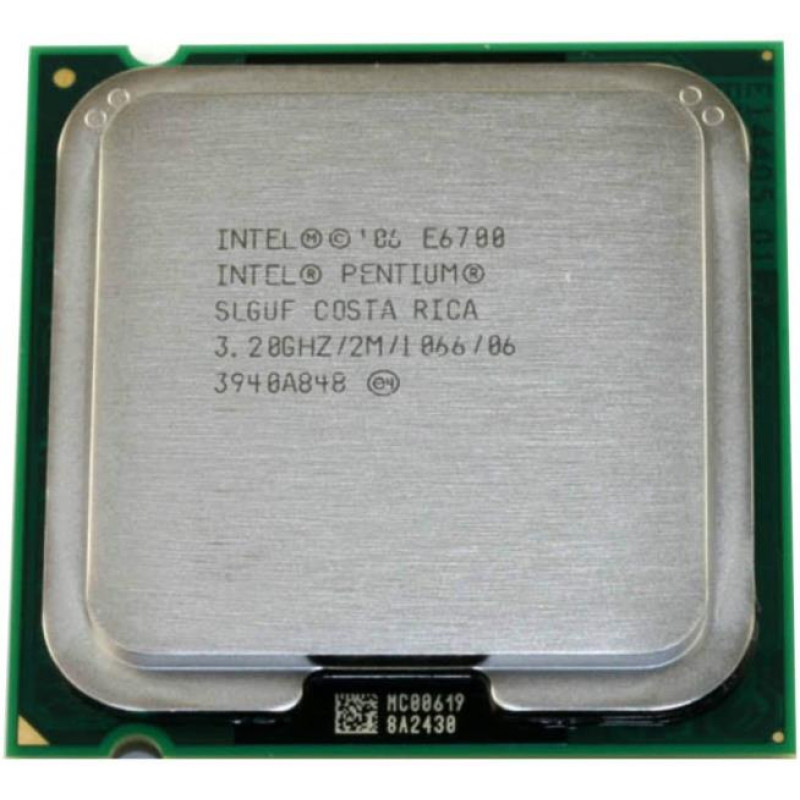 БУ Процесор Intel Pentium Dual Core E6700 (S775/2x3.2GHz/4MB/65 Вт/BX80571E6700)