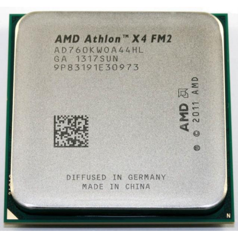 БУ Процесор sFM2 AMD Athlon II X4 760K, 3,8-4,1 МГц, 4-4 core, Ні, 100W