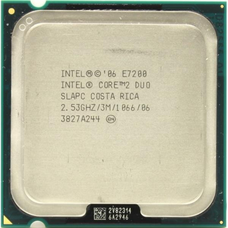 БУ Процессор Intel Core 2 Duo E7200 (S775/2x2.53GHz/3MB/65 Вт/BX80571E7200)