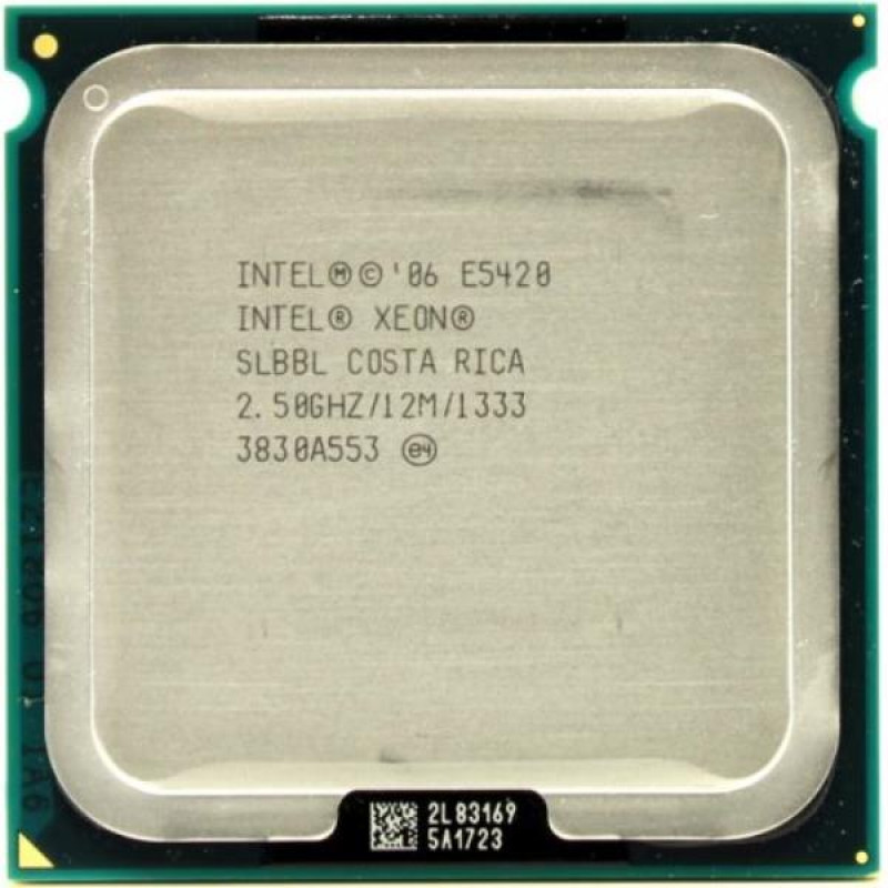 БУ Процесор Intel Xeon Quad E5420 (S771/4x2.5GHz/12MB/80 Вт/BX80574E5420)