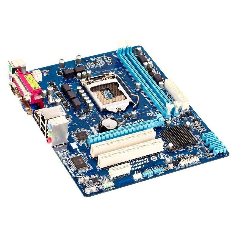 БУ Материнська плата s1155, Gigabyte GA-H61M-S2P-B3 (2xDDR3, Intel H61, PCI-Ex16x1, VGA, microATX)