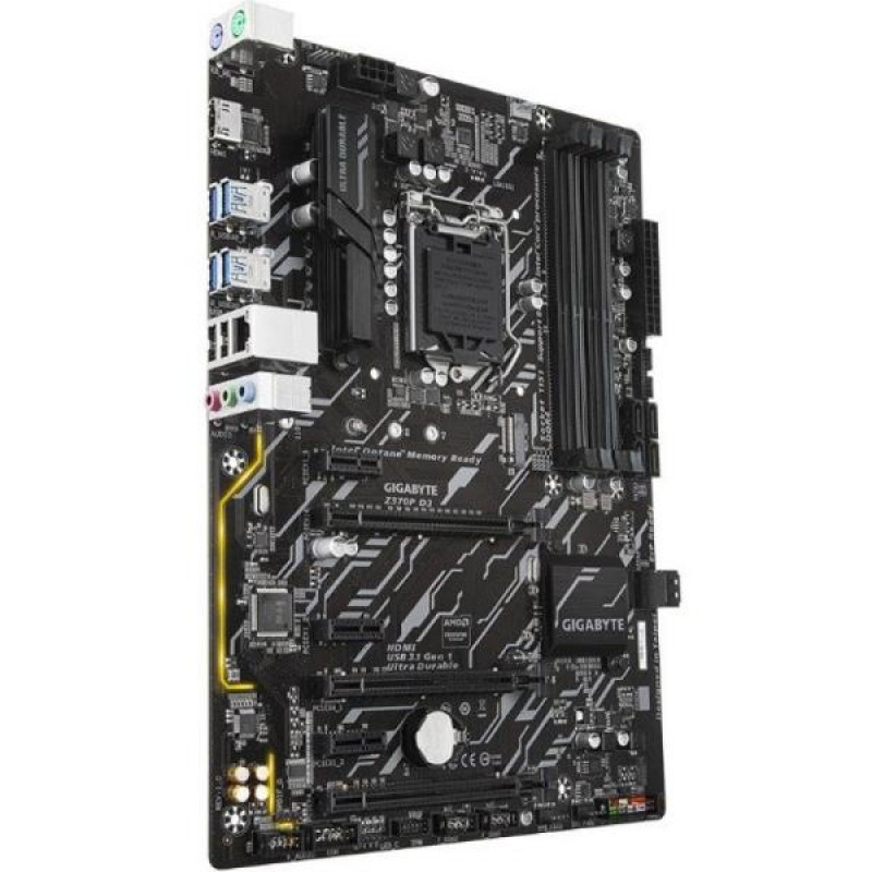 БУ Материнська плата s1151, Gigabyte Z370P D3 (4xDDR4, Intel Z370, PCI-Ex16x3, HDMI, ATX)