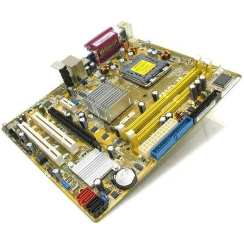 БУ Материнская плата Asus P5KPL-VM (s775, 2хDDR2, Intel G31, 4xSATA, PCI-Ex16, 2xPCI-Ex1, mATX)