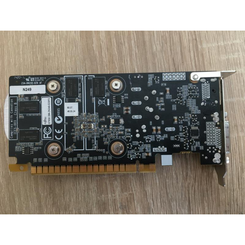 Fujitsu GeForce GT 630 graphics card, 2 GB, GDDR3, 128 bit, DVI, DisplayPort