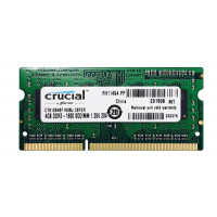 БУ Оперативна пам`ять 4 ГБ, DDR3L, для ноутбуків, Crucial (1600 МГц, 1.35 В, CL11, CT51264BF160BJ)
