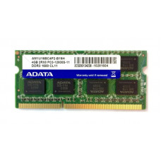 БУ Оперативная память 4 ГБ, SODIMM DDR3, ADATA (для ноутбуков, 1600 МГц, 1.5 В, CL11, AM1U16BC4P2-B1