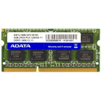 БУ Оперативна пам`ять 4 ГБ, SODIMM DDR3, ADATA (для ноутбуків, 1600 МГц, 1.5 В, AM1U16BC4P2-B19C
