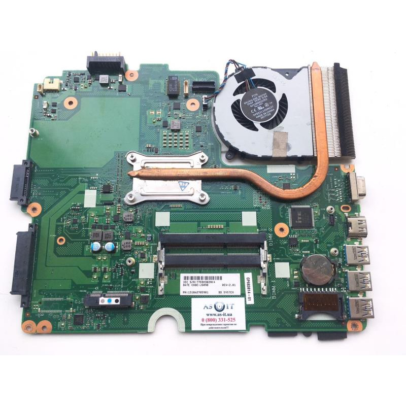 Used Motherboard for Fujitsu LifeBook A514 laptop (I3-4005U /1310A2705901 / HD Graphics 4400)