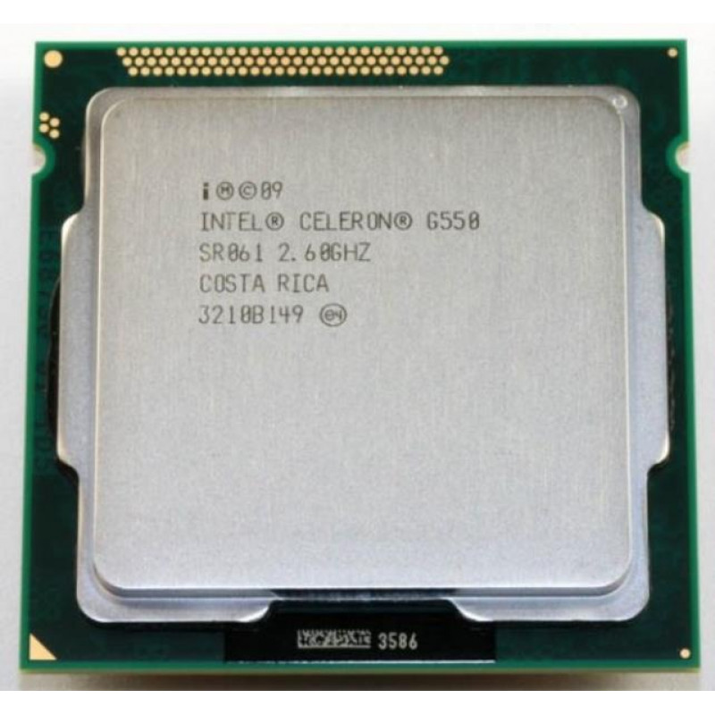 БУ Процесор s1155 Intel Celeron Dual-Core G550, 2,6-2,6 МГц, 2-2 core, Intel HD Graphics, 65W