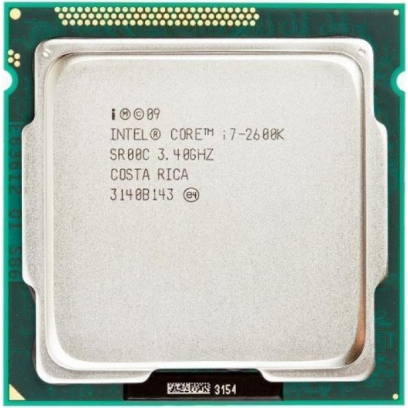 БУ Процесор s1155 Intel Core i7-2600K, 3,4-3,8 МГц, 4-8 core, Intel HD Graphics 3000, 95W