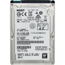 Used Hard drive 1 TB Hitachi (2.5", 7200 rpm, 32 MB, SATAIII, HTS721010A9E630)