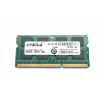 Crucial RAM (SO-DIMM, DDR3, 4Gb, 1333MHz, CT51264BF1339.C16F1MR)