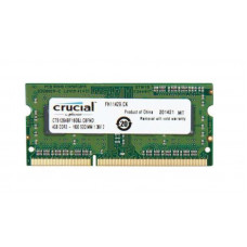 БУ Оперативная память 4 ГБ, DDR3L, для ноутбуков, Crucial (1600 МГц, 1.35 В, CL11, CT51264BF160BJ.C8