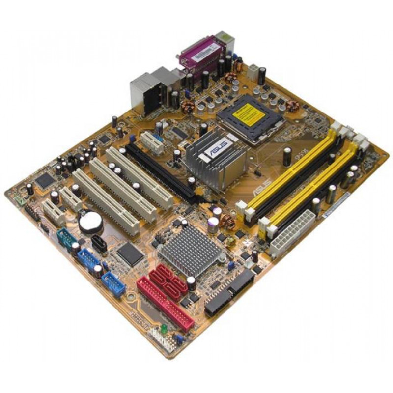 Used Motherboard s775, ASUS P5B (4xDDR2, Intel P965, PCI-Ex16x1, ATX)