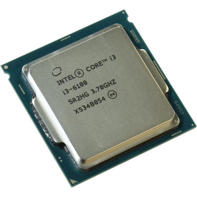 БУ Процесор s1151 Intel Core i3-6100, 3,7-3,7 МГц, 2-4 core, Intel HD Graphics 530, 51W
