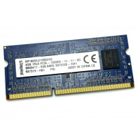 БУ Оперативна пам`ять 4 ГБ, DDR3L, для ноутбуків, Kingston (1600 МГц, 1.35 В, CL11, HP16D3LS1KBG/4G)