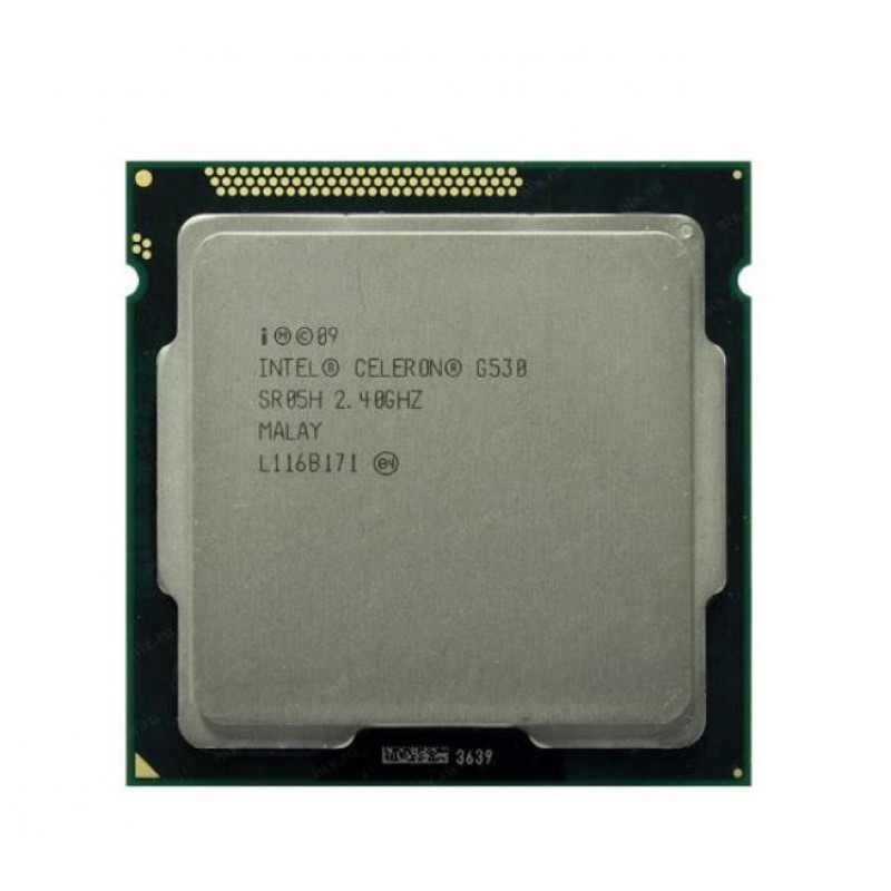 БУ Процесор s1155 Intel Celeron Dual-Core G530, 2,4-2,4 МГц, 2-2 core, Intel HD Graphics,
