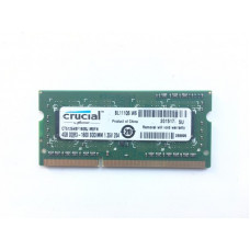 БУ Оперативная память 4 ГБ, DDR3L, для ноутбуков, Crucial (1600 МГц, 1.35 В, CL11, CT51264BF160BJ.M8