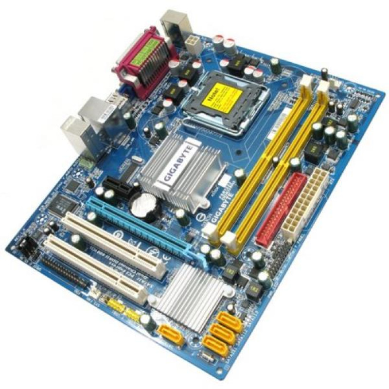БУ Материнська плата s775, Gigabyte GA-G31M-S2L (2xDDR2, Intel G31, PCI-Ex16x1, VGA, microATX)