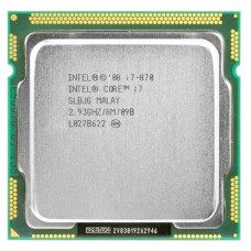 БУ Процесор s1156 Intel Core i7-870, 2,93-3,6 МГц, 4-8 core, Ні, 95W