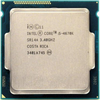 БУ Процесор s1150 Intel Core i5-4670K, 3.4-3.8 МГц, 4-4 core, Intel HD Graphics 4600, 84W