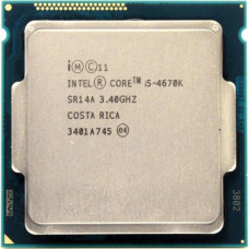 БУ Процесор s1150 Intel Core i5-4670K, 3.4-3.8 МГц, 4-4 core, Intel HD Graphics 4600, 84W