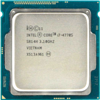 БУ Процесор Intel Core i7-4770S (S1150/4x3.1GHz/5GT/s/8MB/65 Вт/BX80646I74770S)