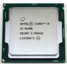 БУ Процесор s1151 Intel Core i5-6400, 2,7-3,3 МГц, 4-4 core, Intel HD Graphics 530, 65W