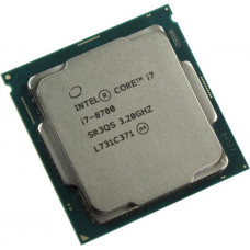 БУ Процесор s1151 Intel Core i7-8700, 3,2-4,6 МГц, 6-12 core, Intel UHD Graphics 630, 65W