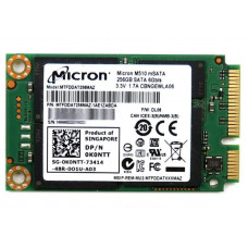Used SSD drive Micron M510 256GB (mSATA, MTFDDAT256MAZ)