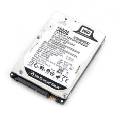 Used Hard drive 500 GB Western Digital (2.5", 7200 rpm, 16 MB, SATAII, WD5000BEKT)
