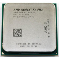 БУ Процесор sFM2 AMD Athlon II X4 760K, 3,8-4,1 МГц, 4-4 core, Ні, 100W
