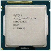 БУ Процесор s1155 Intel Core i3-3220, 3,3-3,3 МГц, 2-4 core, Intel HD Graphics 2500, 55W