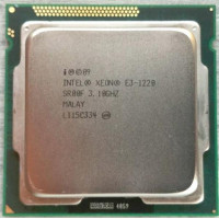 БУ Процесор s1155 Intel Xeon E3-1220, 3,1-3,4 МГц, 4-4 core, Ні, 80W (аналог i5-2400)