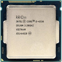 БУ Процесор s1150 Intel Core i3-4330, 3.5 МГц, 2-4 core, Intel HD Graphics 4600, 54W