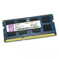 БУ Оперативная память 4 ГБ, DDR3, для ноутбуков, Kingston (1600 МГц, 1.5 В, CL11, ASU1600S11-4G-EDEG