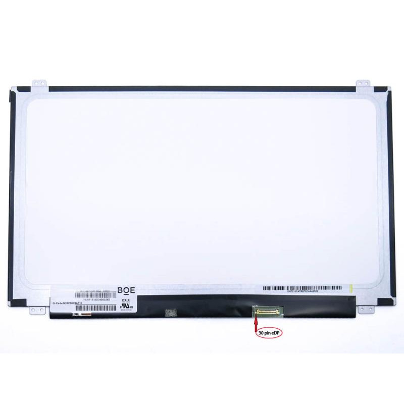 Used Matrix 15.6" N156BGE-EB1 (1366*768, eDP 30pin, LED, glossy, connector on the bottom right) for laptop