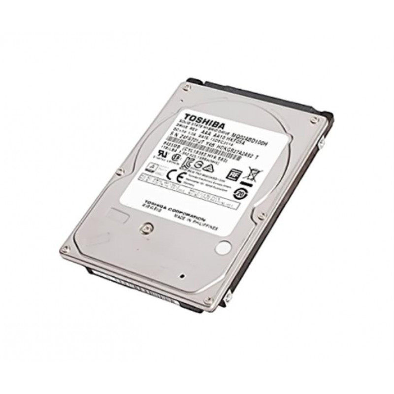Used Hard drive 1 TB Toshiba (2.5", 5400 rpm, 64 MB, SATAIII, MQ02ABD100H)