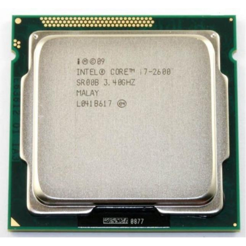 Used Processor s1155 Intel Core i7-2600, 3.4-3.8 MHz, 4-8 core, Intel HD Graphics 2000, 95W