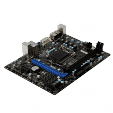 Used Motherboard MSI H61M-P31 (G3) (s1155, 4xSATA, 2xDDR3, VGA, DVI, mATX)