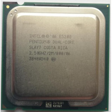 БУ Процесор Intel Pentium Dual Core E5200 (S775/2x2.5GHz/2MB/65 Вт/BX80571E5200)