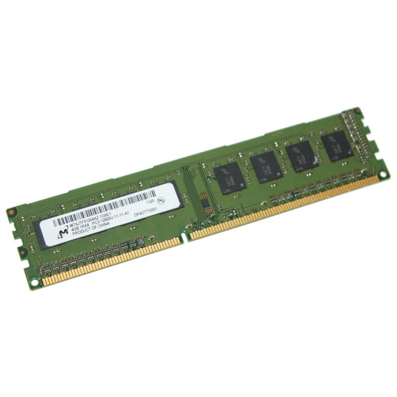 БУ Оперативная память 4 ГБ, DDR3, для ПК, Micron (1600 МГц, 1.5 В, CL11, MT8JTF51264AZ-1G6E1)