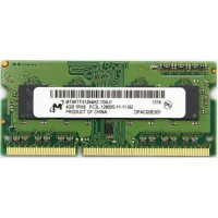 БУ Оперативная память Micron (SO-DIMM, DDR3L, 4Gb, 1600MHz, MT8KTF51264HZ-1G6J1)