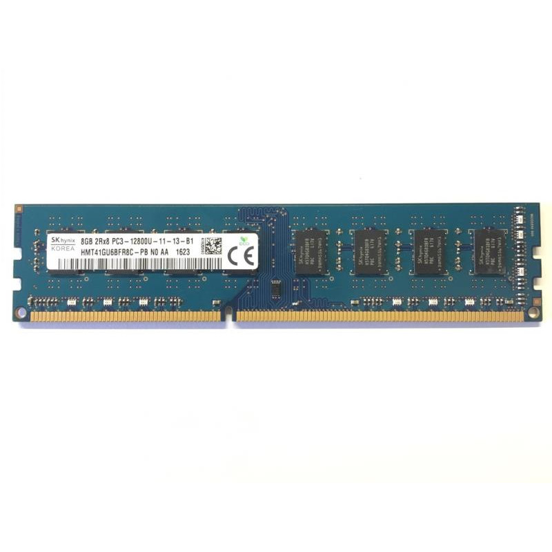 Used RAM 8 GB, DDR3, for PC, SK hynix (1600 MHz, 1.5 V, CL11, HMT41GU6BFR8C-PB)