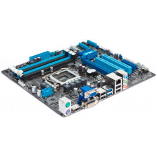 БУ Материнська плата Asus P8Q77-M (s1155, Q77, 4xDDR3, 6xSATA, 1*PCIex16, VGA, DVI, DP, mATX)