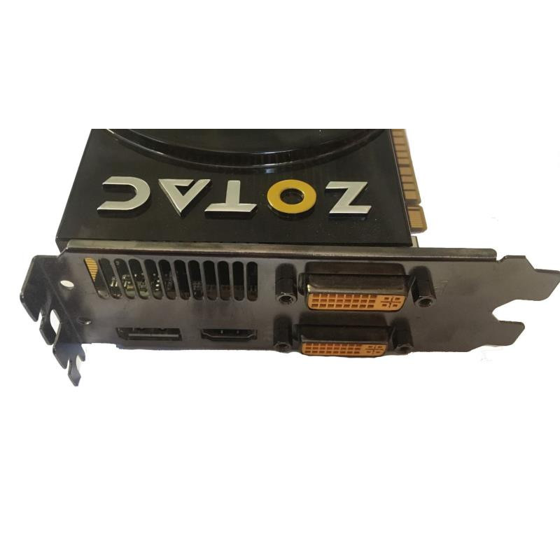 Used PCI-e Zotac GeForce GTS 450 Video Card (1Gb, GDDR5, 128-bit, VGA, DVI, HDMI, DP, ZT-40503-10L)