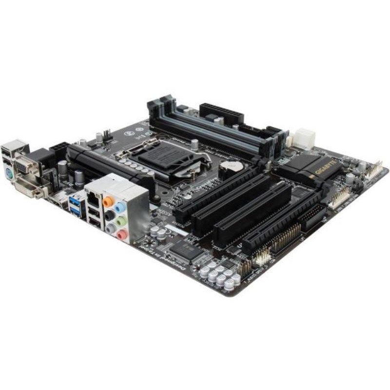 БУ Материнська плата s1150, Gigabyte GA-B85M-D3H-A (4xDDR3, Intel B85, PCI-Ex16x2, VGA, DVI, HDMI, m