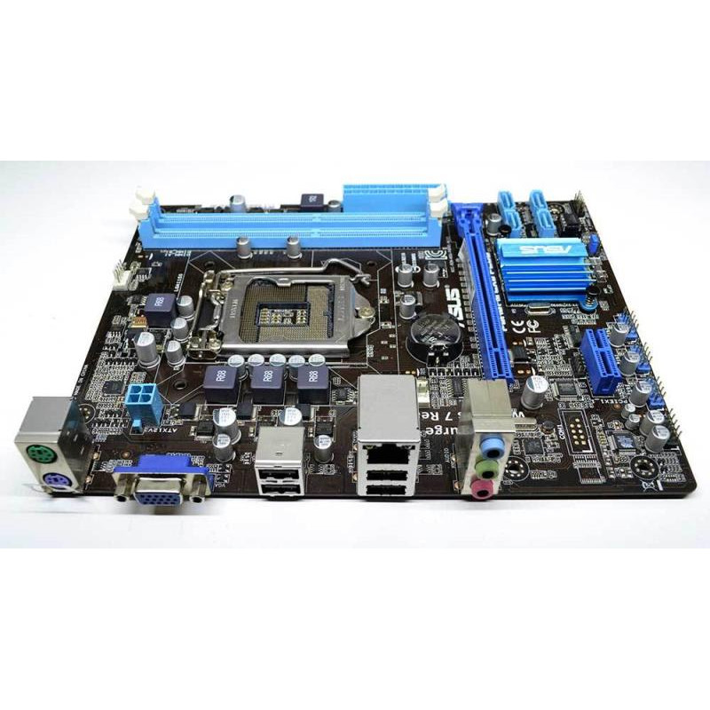 БУ Материнская плата s1155, ASUS P8H61-M LX3 (2xDDR3, Intel H61, PCI-Ex16x1, microATX)